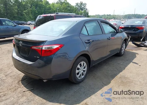 2015 Toyota Corolla Le Eco из США, поврежденный, VIN 2T1BPRHE8FC458263
